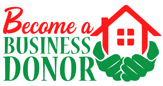 Become A Business Donor Logo