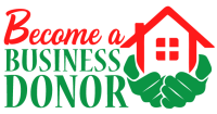 Become A Business Donor Logo